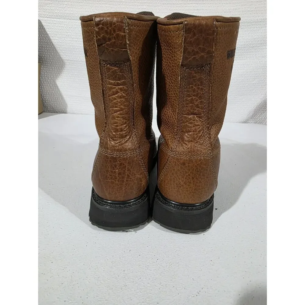 Wolverine Herrin W08393 Steel Toe EH Brown Leather 8